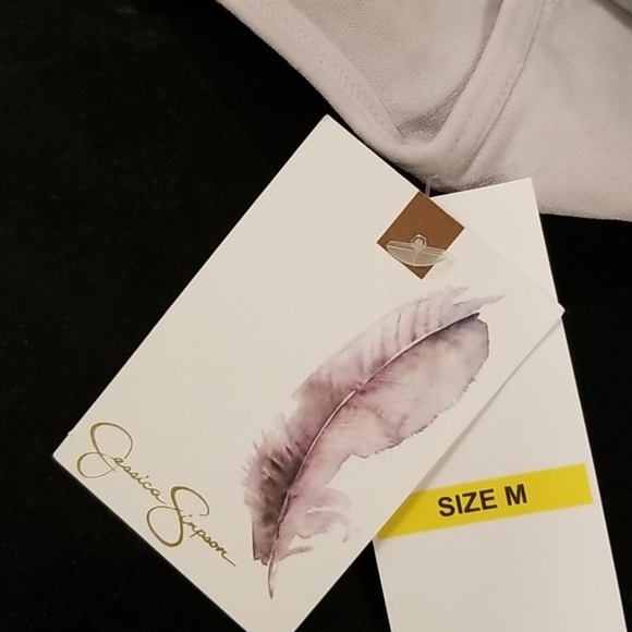 💕JESSICA SIMPSON💕 Seamless Bralettes (2 Pack) Lavender Gray Medium M NWT - Picture 11 of 13